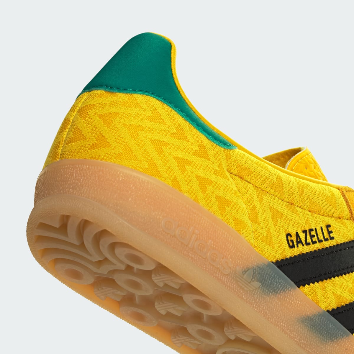 Overkicks - Adidas Gazelle Indoor EQT Yellow Black (JR2417) - detalle