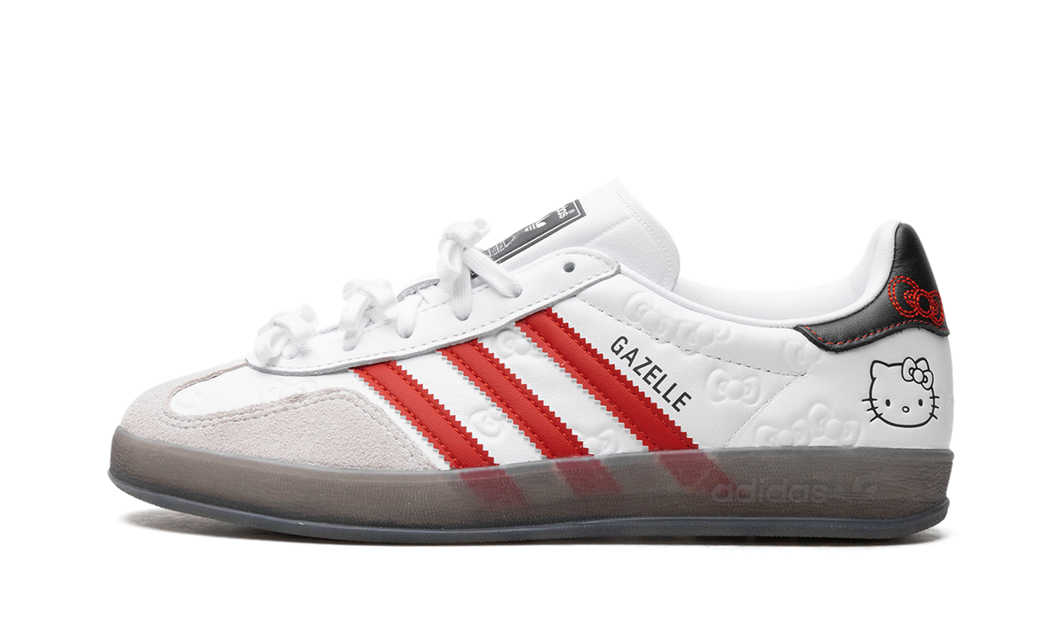 Overkicks - Adidas Gazelle Indoor Hello Kitty (II0013) - vista lateral