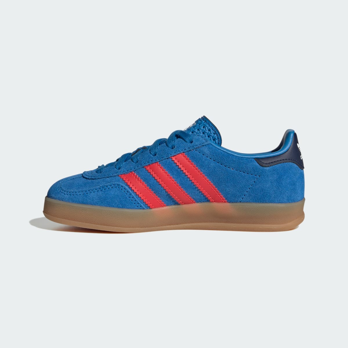 Overkicks - Adidas Gazelle Indoor Lucid Ray Blue Lucid Red (PS) (IH4008) - imagen 6