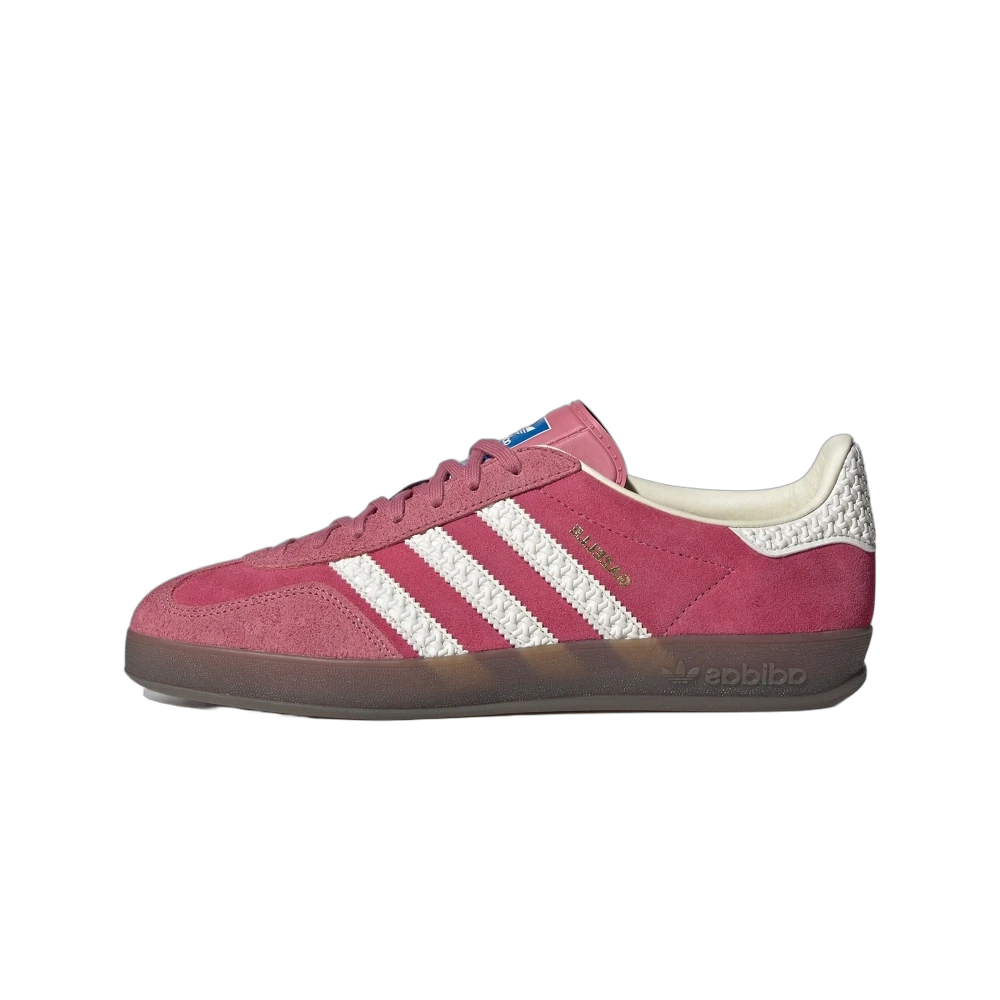 Overkicks - Adidas Gazelle Indoor Pink Cloud White (IF1809) - vista lateral