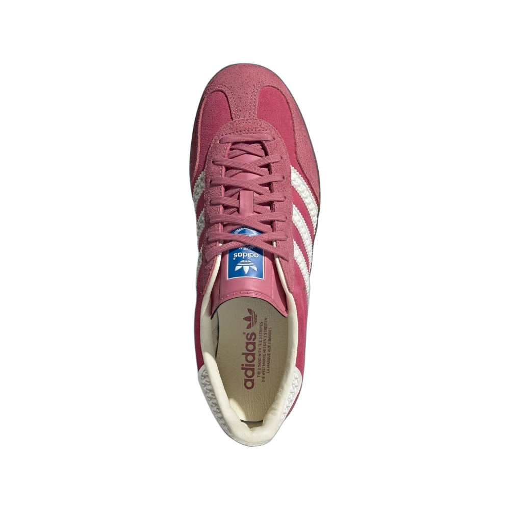 Overkicks - Adidas Gazelle Indoor Pink Cloud White (IF1809) - par completo