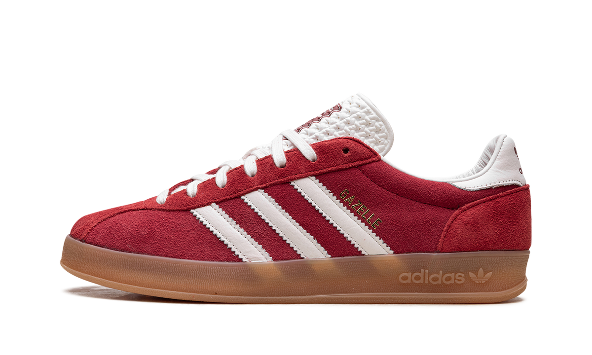 Overkicks - Adidas Gazelle Indoor Pro Team Victory Red White (JH5431) - vista lateral
