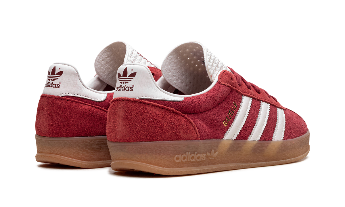 Overkicks - Adidas Gazelle Indoor Pro Team Victory Red White (JH5431) - par completo