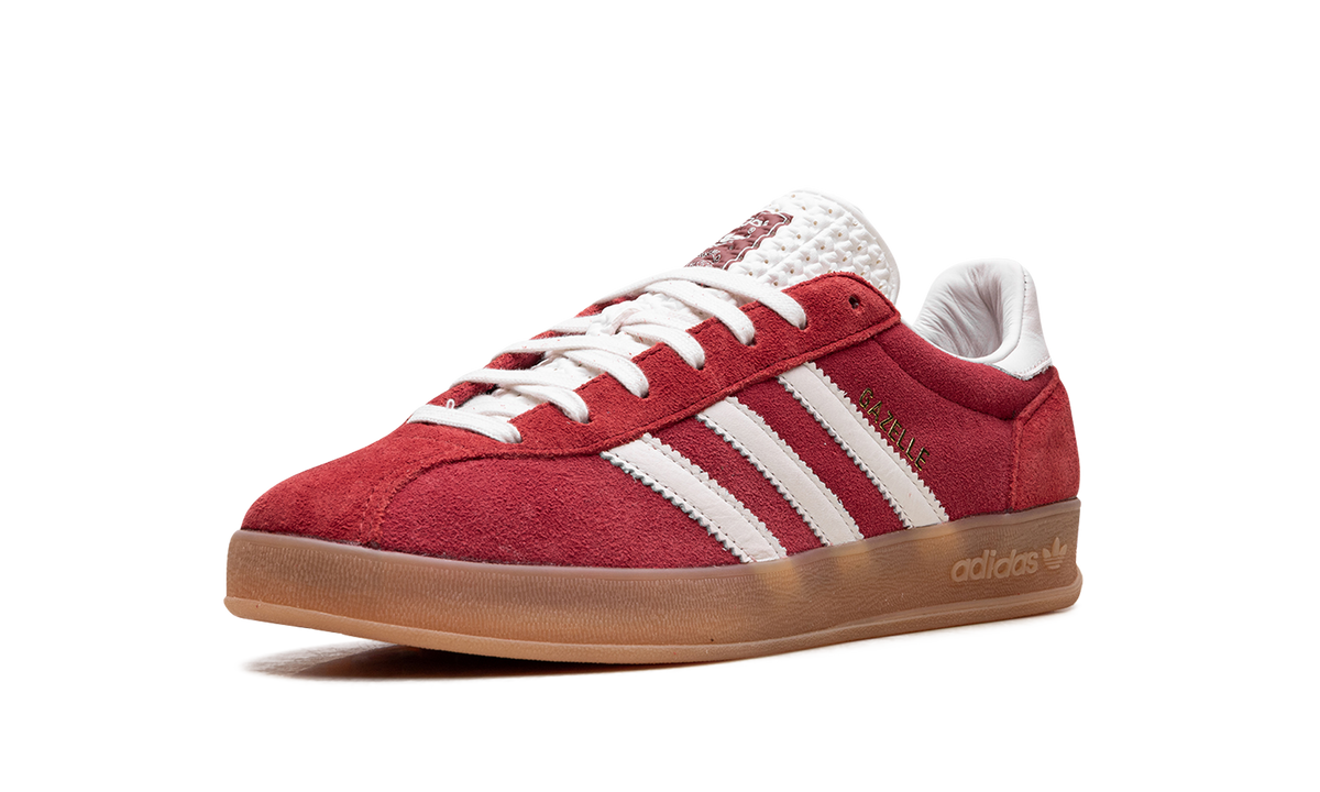 Overkicks - Adidas Gazelle Indoor Pro Team Victory Red White (JH5431) - detalle suela