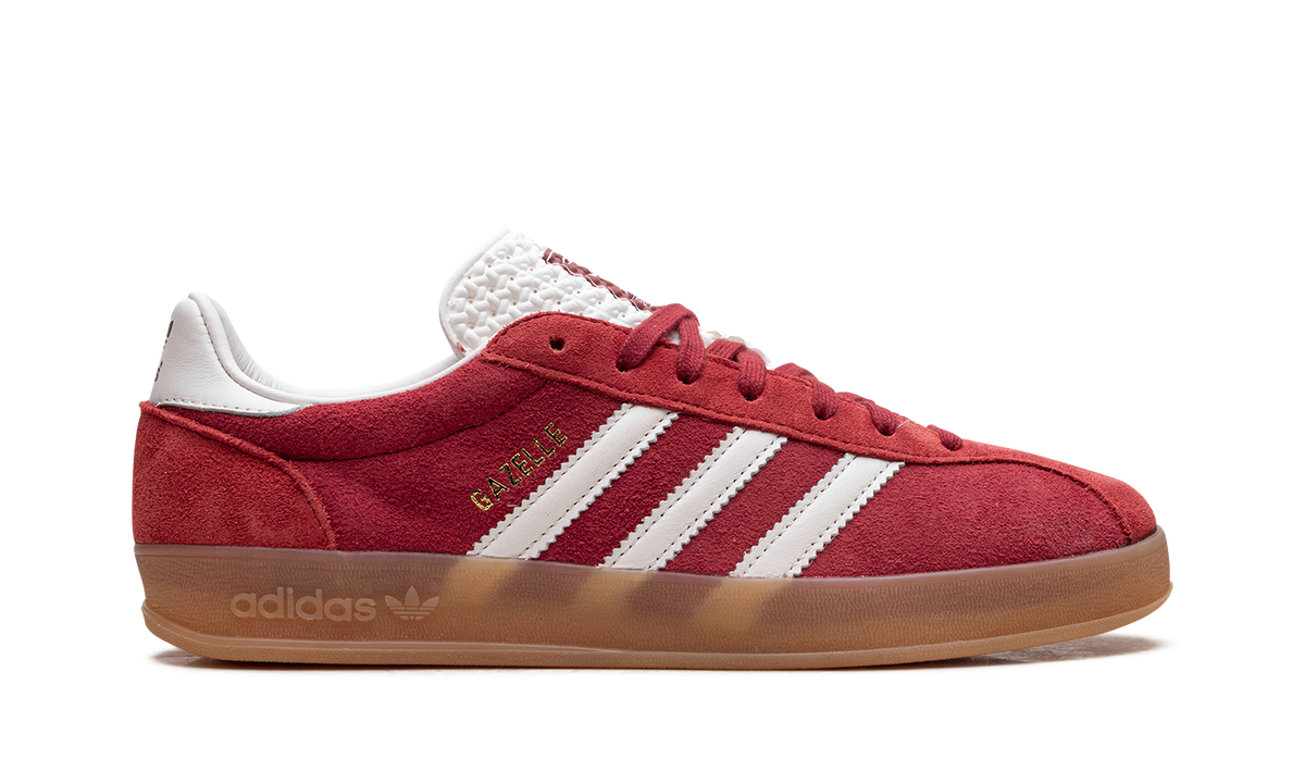 Overkicks - Adidas Gazelle Indoor Pro Team Victory Red White (JH5431) - detalle talón