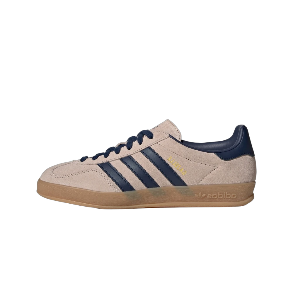 Overkicks - Adidas Gazelle Indoor Wonder Taupe Night Indigo (JQ8132) - vista lateral