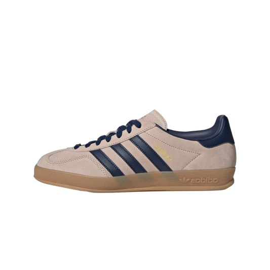 Overkicks - Adidas Gazelle Indoor Wonder Taupe Night Indigo (JQ8132) - vista lateral
