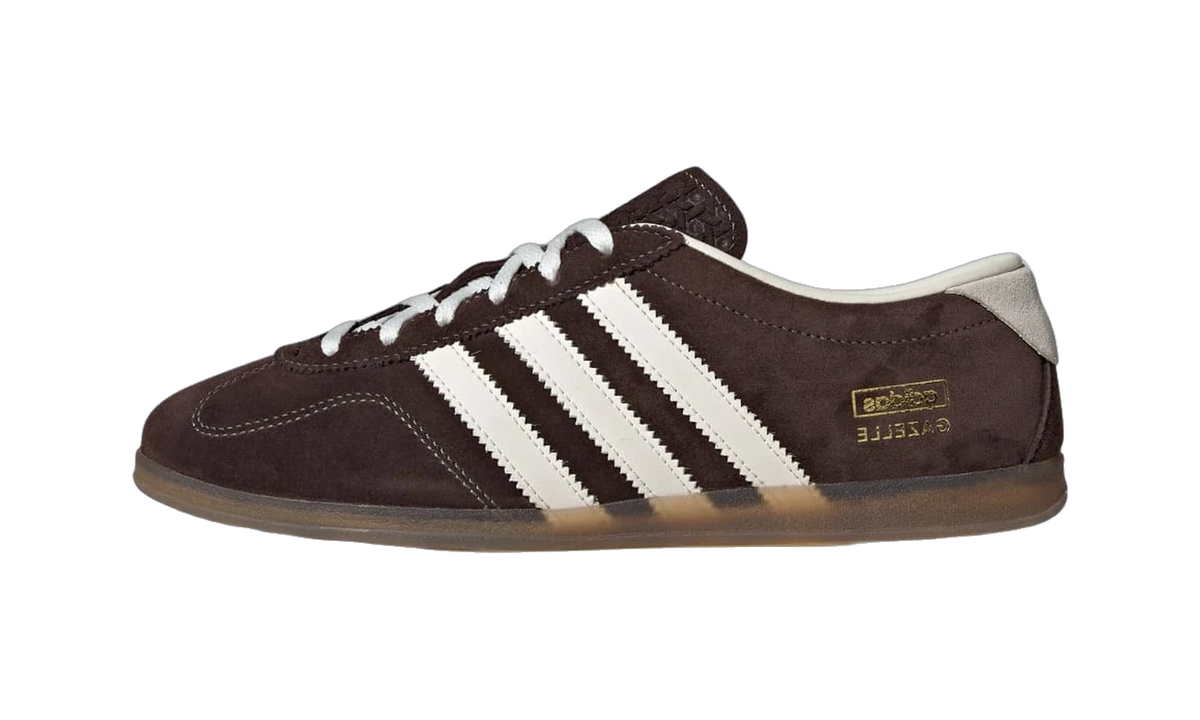 Overkicks - Adidas Gazelle Lo Pro Aurora Coffee Off White (IH6932) - vista lateral