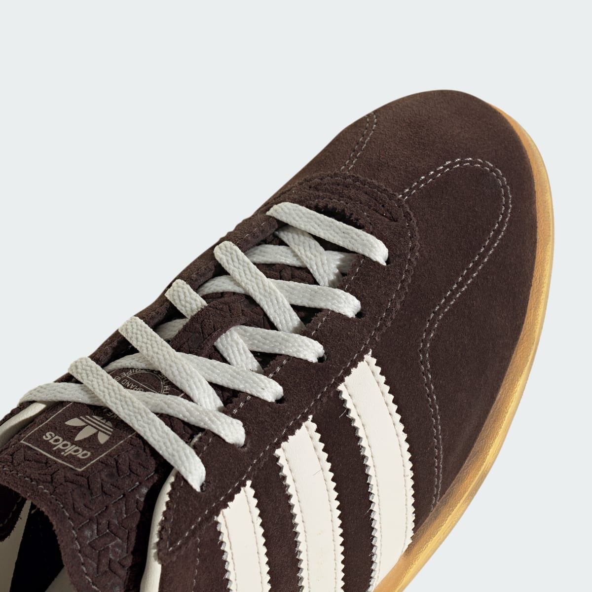 Overkicks - Adidas Gazelle Lo Pro Aurora Coffee Off White (IH6932) - detalle