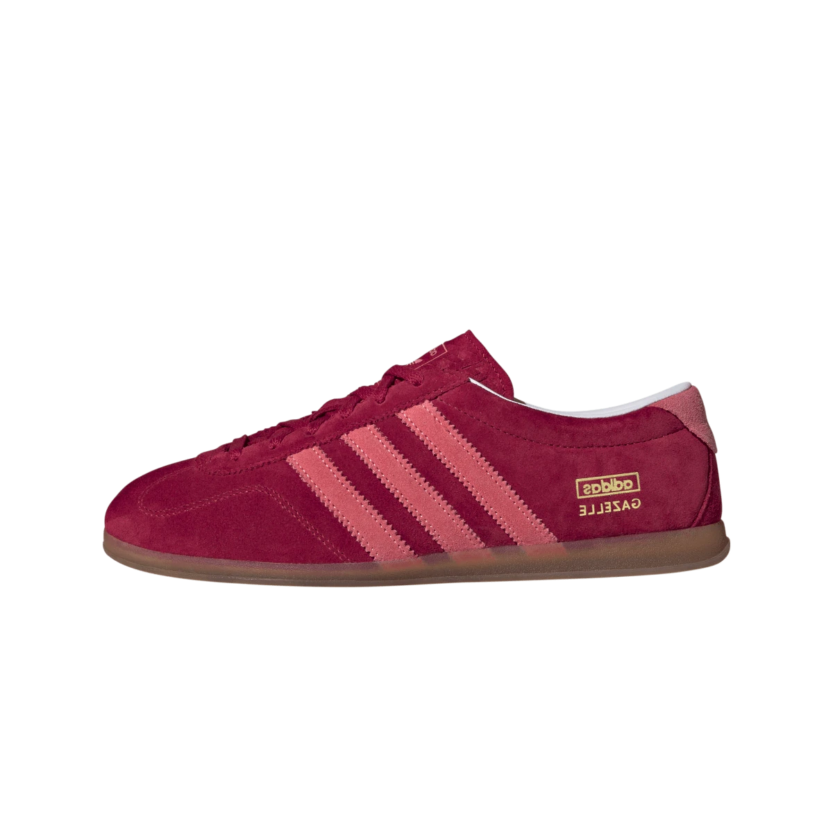 Overkicks - Adidas Gazelle Lo Pro Team Victory Red Gum (IH6944) - vista lateral