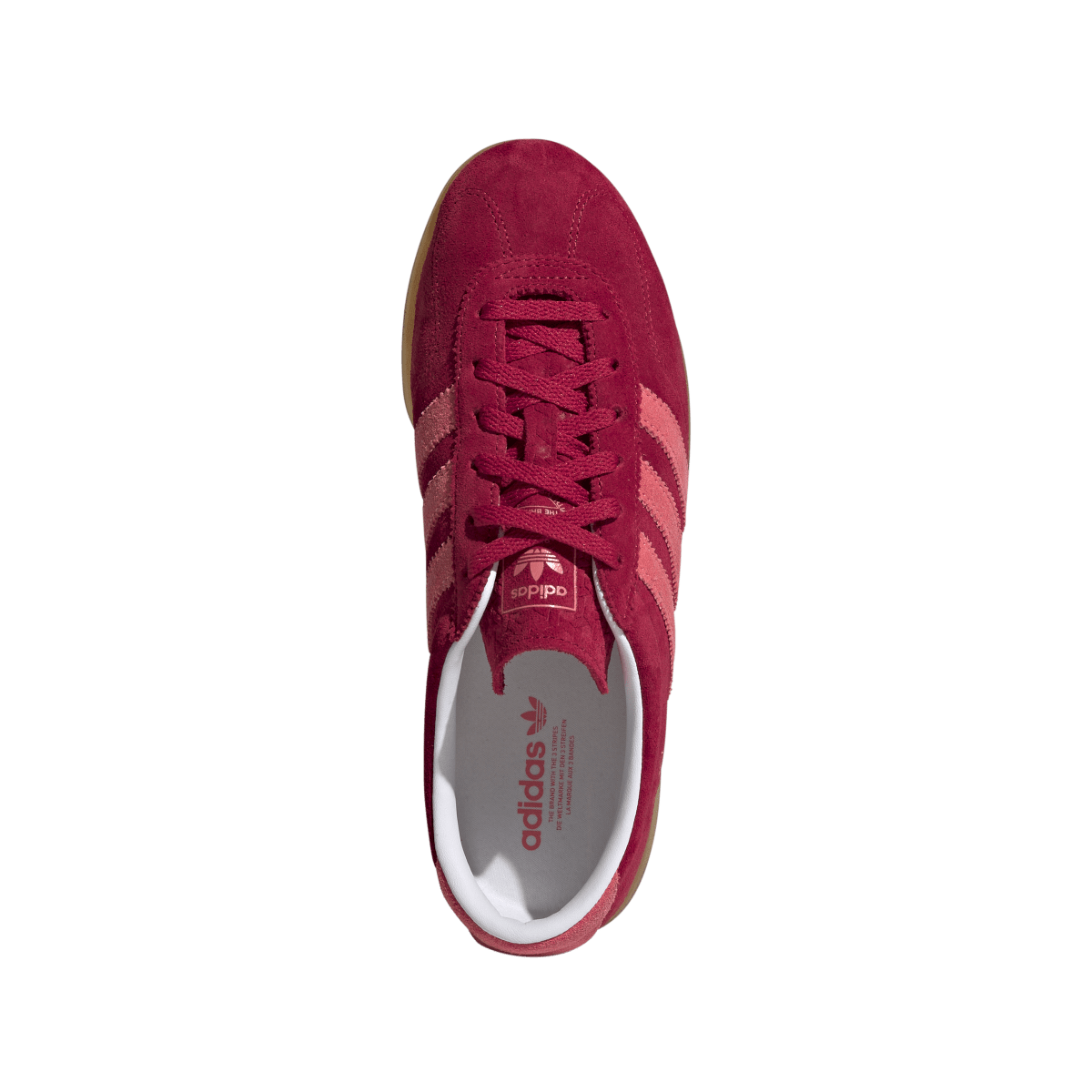 Overkicks - Adidas Gazelle Lo Pro Team Victory Red Gum (IH6944) - par completo