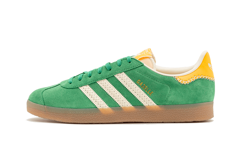 Overkicks - Adidas Gazelle Preloved Green (IE3692) - vista lateral