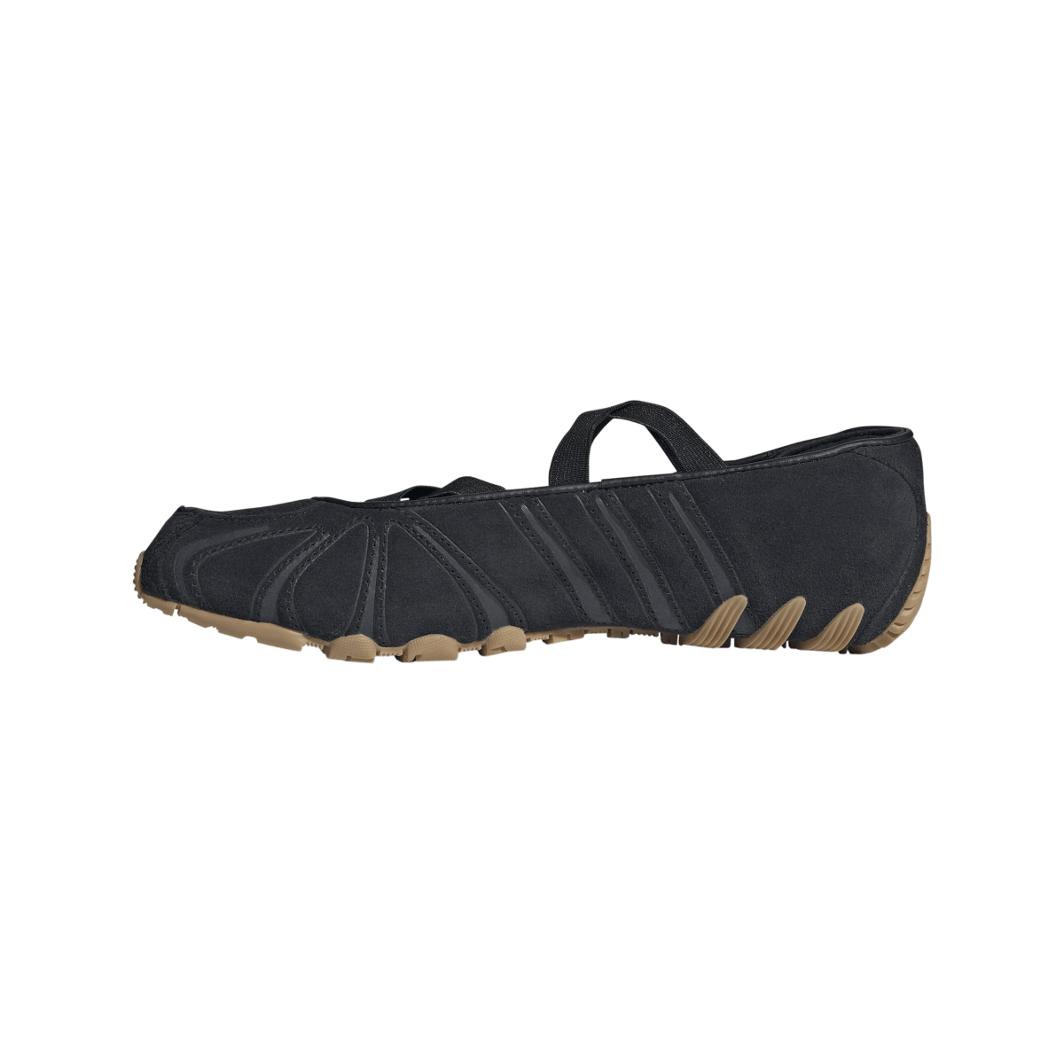Overkicks - Adidas Ghost Sprint Ballet Black Gum (Womens) (KI7740) - detalle talon