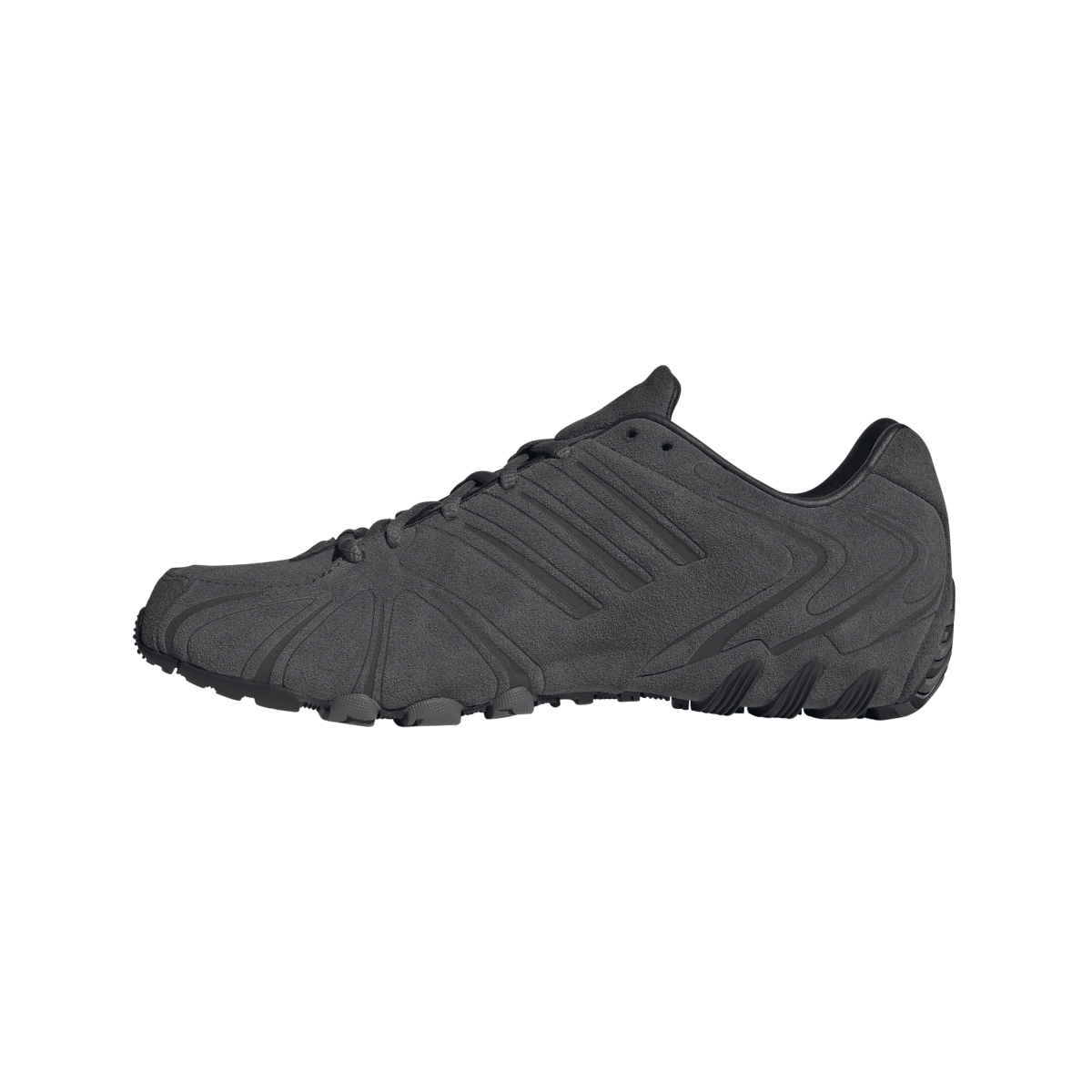 Overkicks - Adidas Ghost Sprint Carbon Black (Womens) (JS1068) - detalle talon