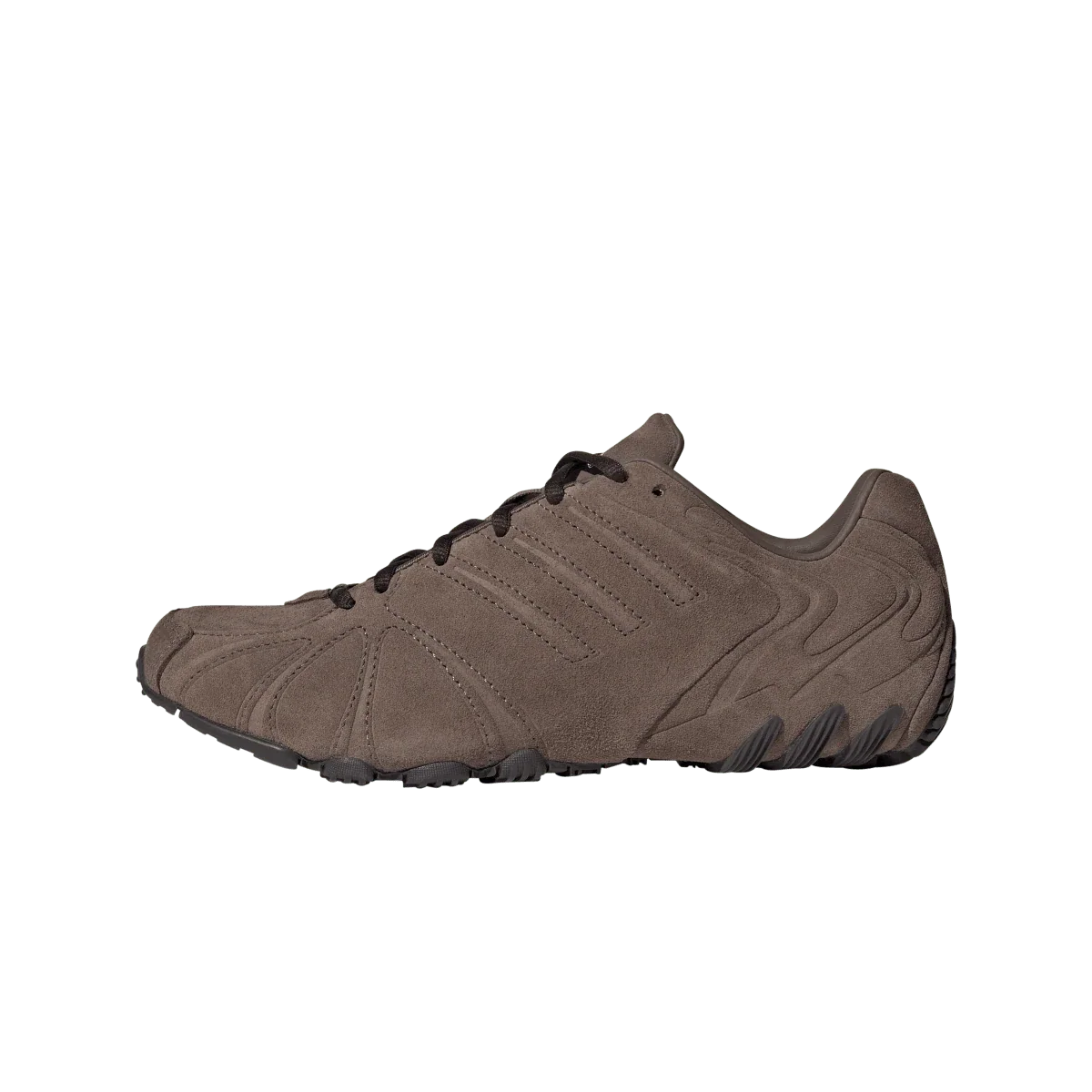Overkicks - Adidas Ghost Sprint Earth Strata Aurora Coffee (Womens) (HQ9305) - vista lateral