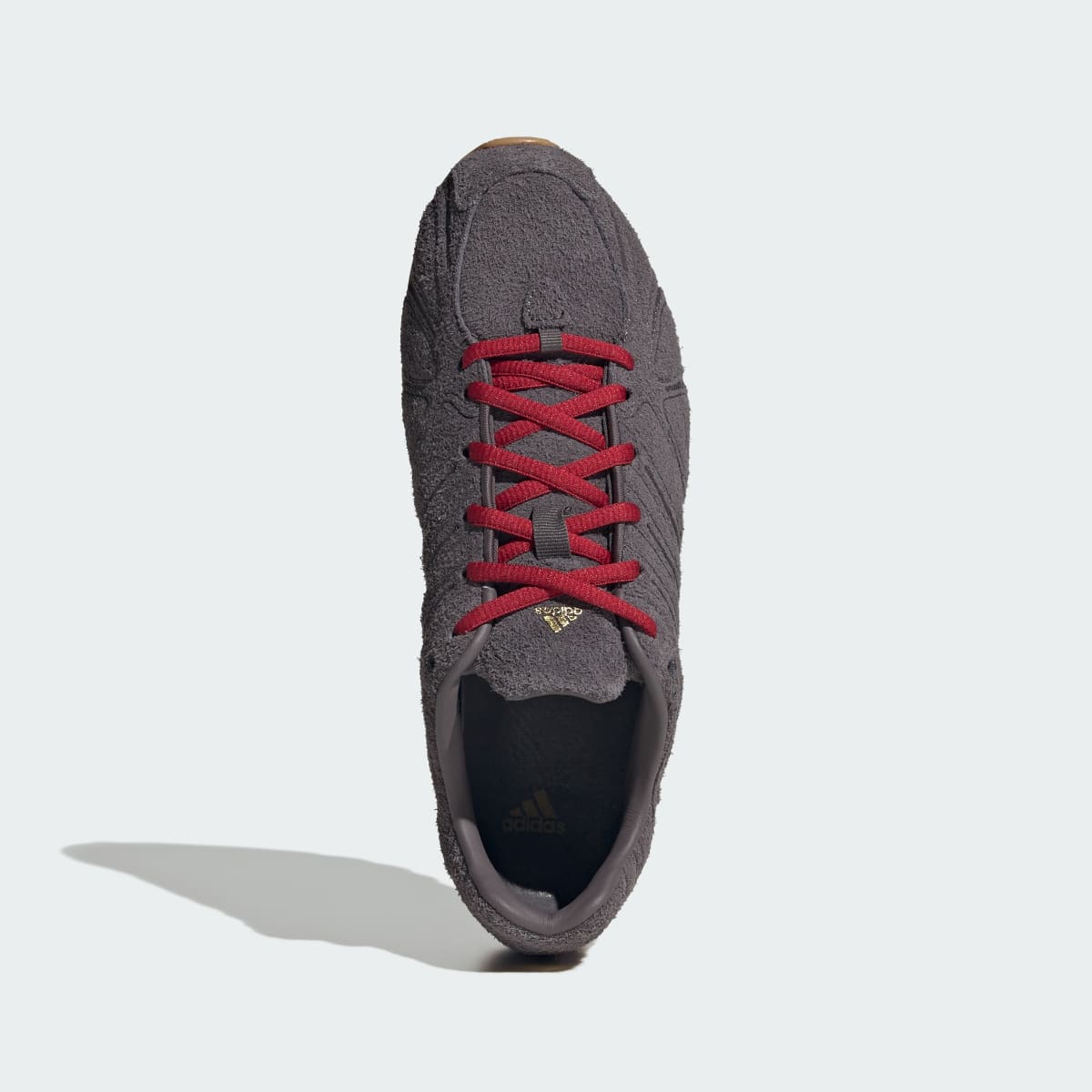 Overkicks - Adidas Ghost Sprint Grey Strata Team Victory Red (Womens) (KI4563) - par completo