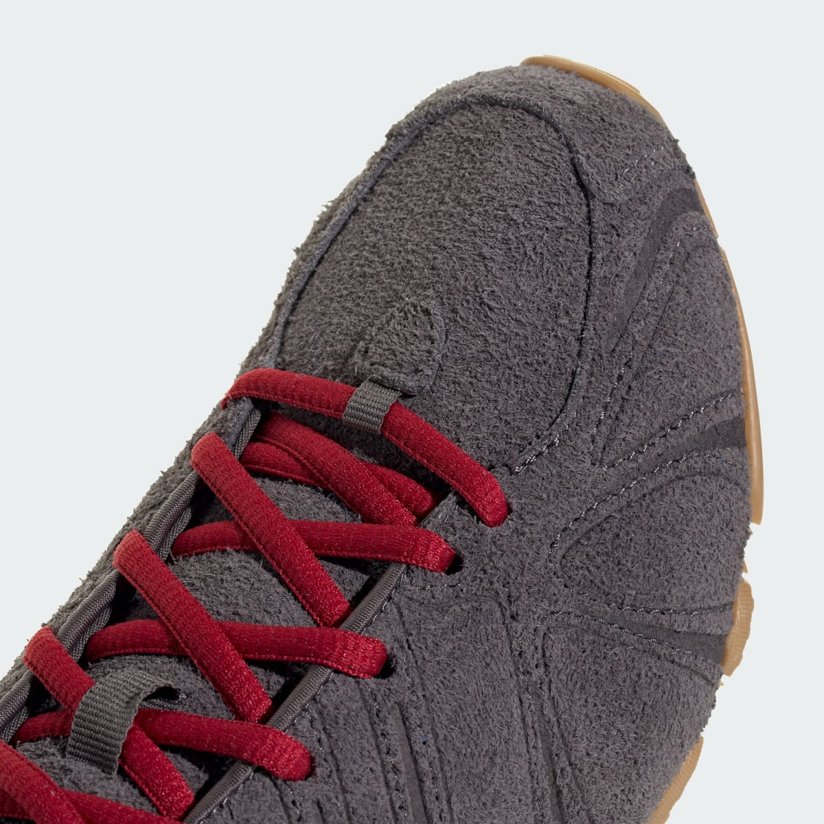 Overkicks - Adidas Ghost Sprint Grey Strata Team Victory Red (Womens) (KI4563) - detalle