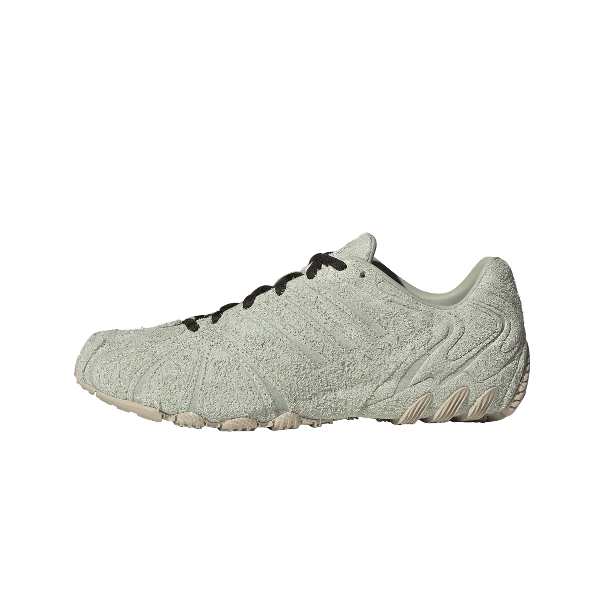 Overkicks - Adidas Ghost Sprint Halo Green Aurora Coffee (Womens) (LA4019) - vista lateral