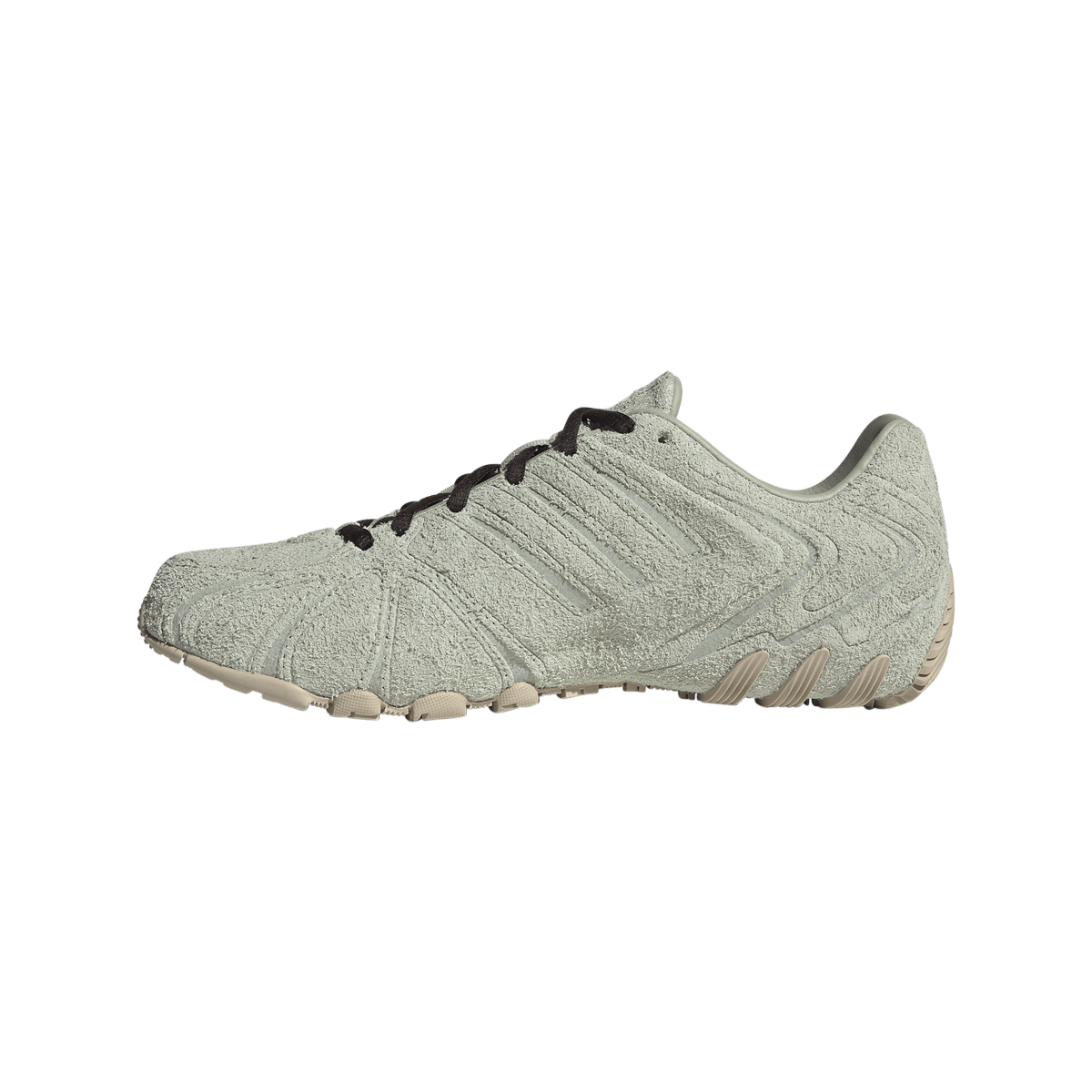 Overkicks - Adidas Ghost Sprint Halo Green Aurora Coffee (Womens) (LA4019) - detalle talon