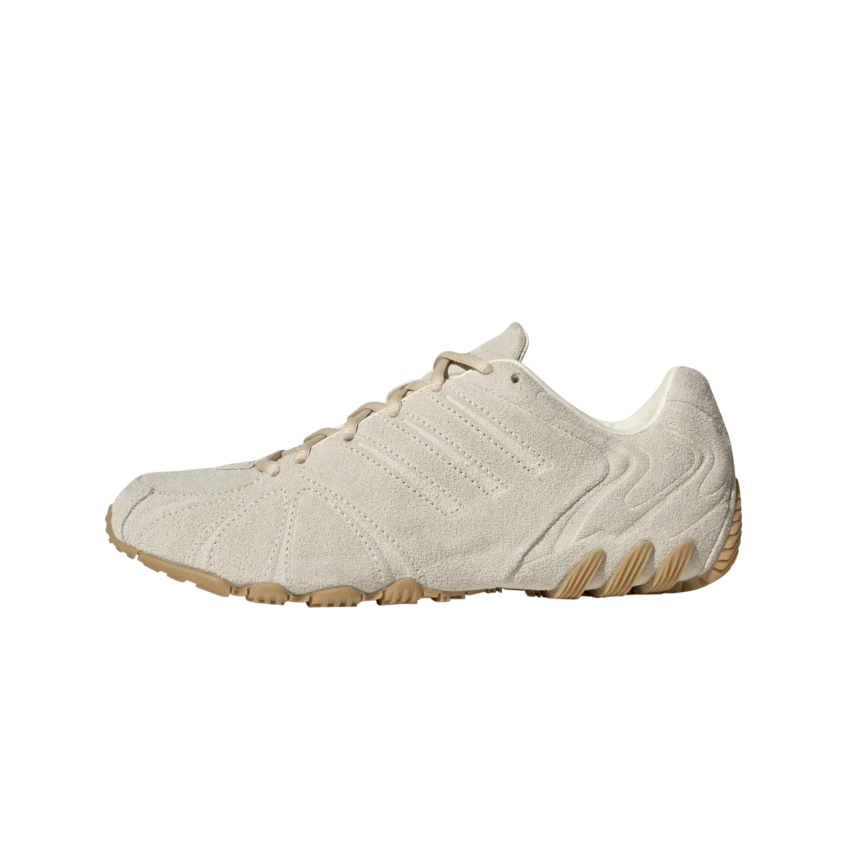 Overkicks - Adidas Ghost Sprint Off White Sand Strata (Womens) (HQ9304) - vista lateral