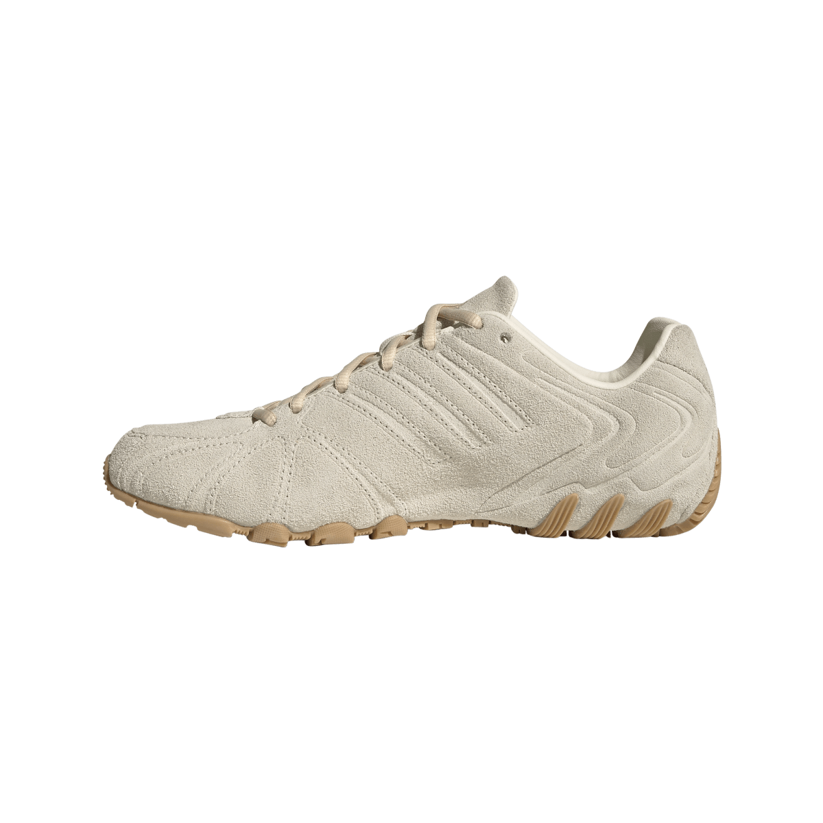 Overkicks - Adidas Ghost Sprint Off White Sand Strata (Womens) (HQ9304) - detalle talon