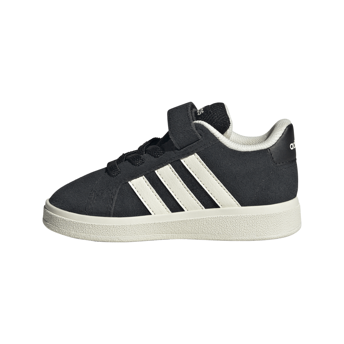 Overkicks - Adidas Grand Court 2.0 Core Black Off White Cloud White (TD) (JR0779) - imagen 6