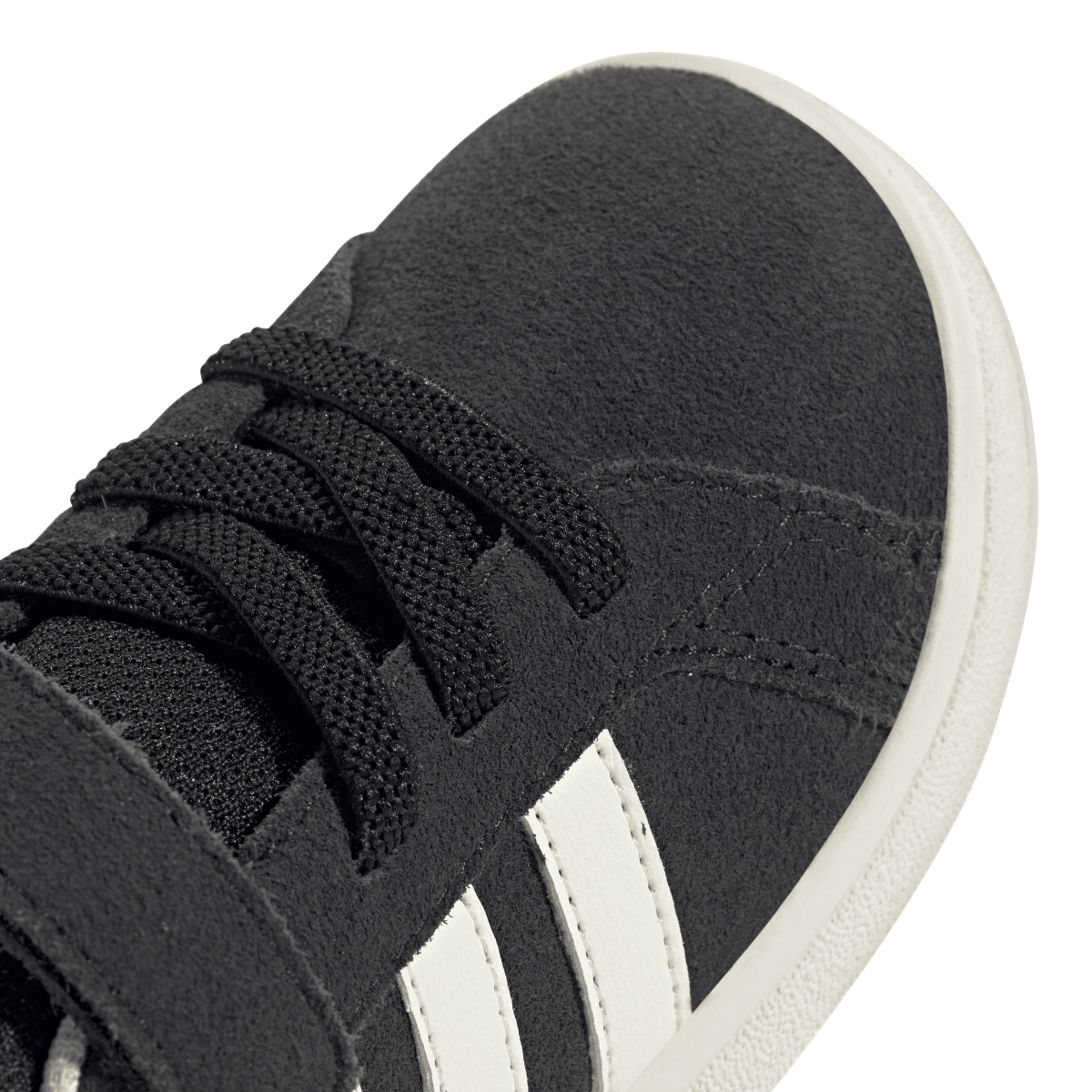 Overkicks - Adidas Grand Court 2.0 Core Black Off White Cloud White (TD) (JR0779) - imagen 7