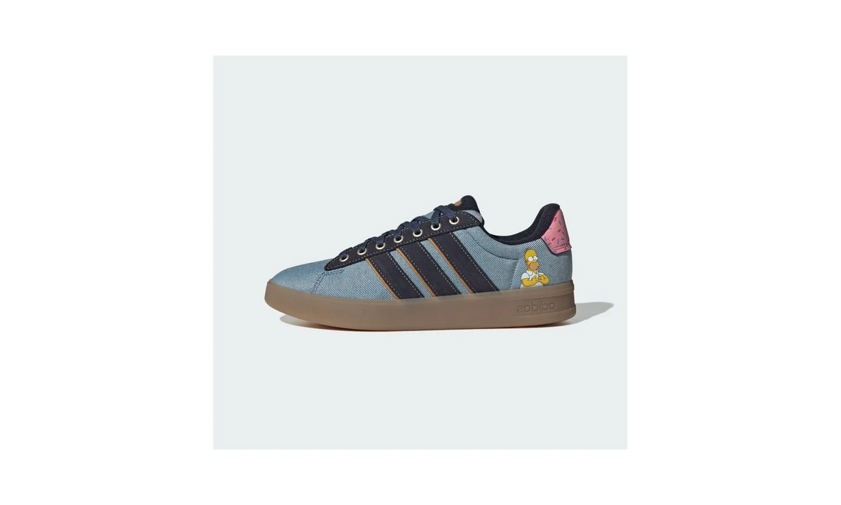 Overkicks - Adidas Grand Court Disney Simpsons (KK3539) - vista lateral