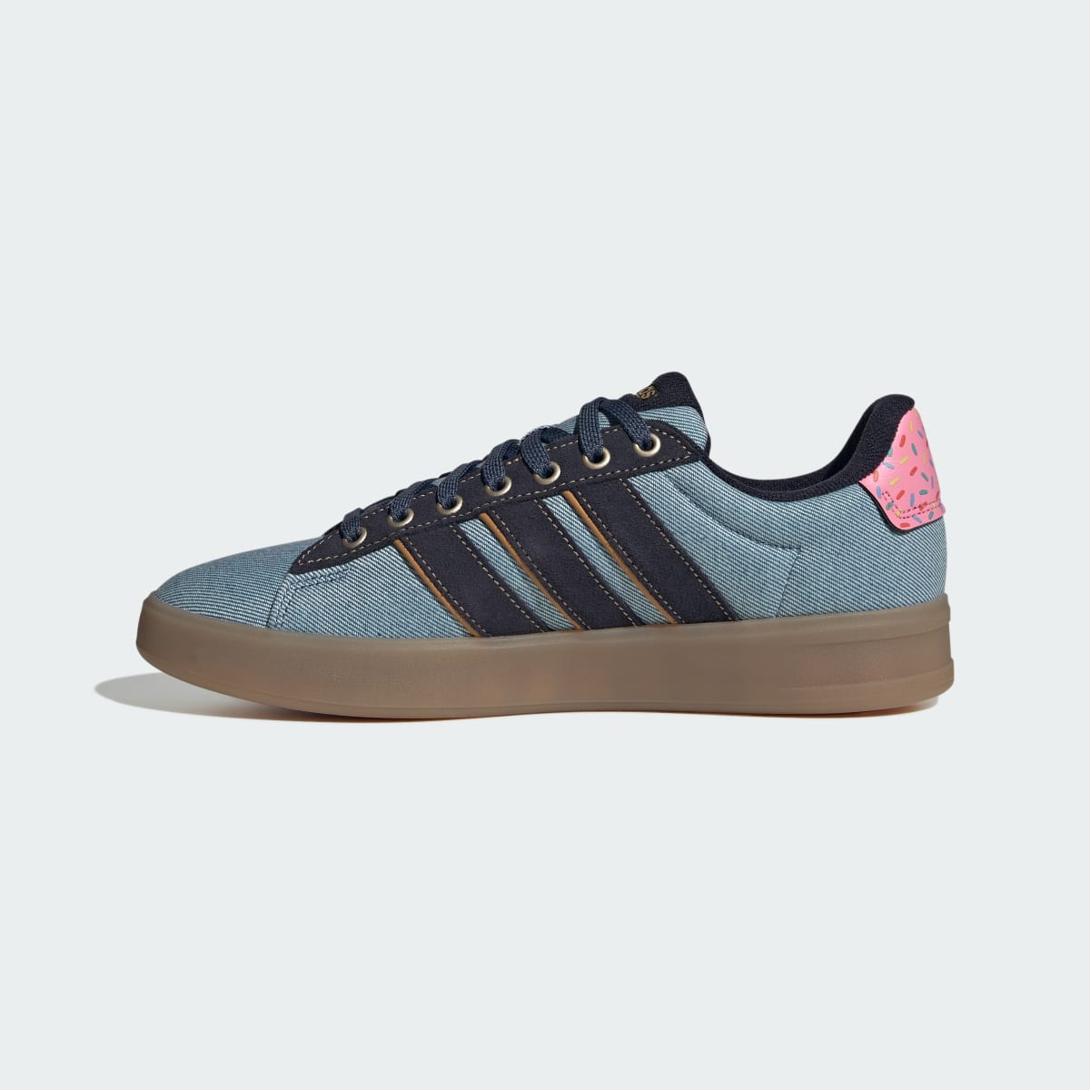 Overkicks - Adidas Grand Court Disney Simpsons (KK3539) - detalle talon