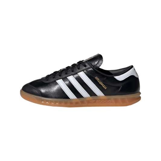 Overkicks - Adidas Hamburg Black White Gum (JI2626) - vista lateral