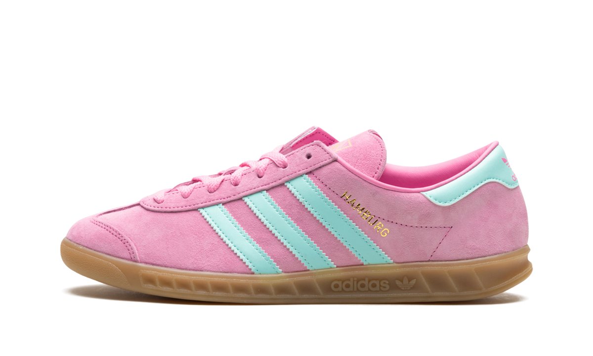 Overkicks - Adidas Hamburg Bliss Pink (IH5459) - vista lateral