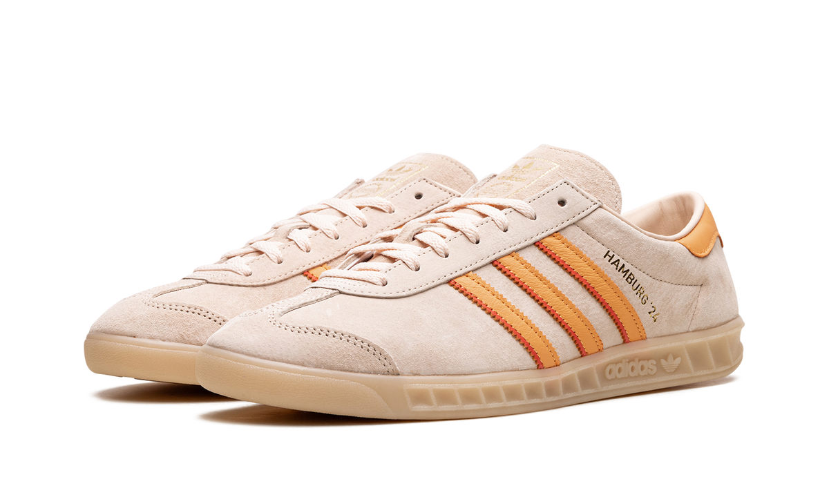 Overkicks - Adidas Hamburg Crystal Sand Hazy Orange (IG2109) - vista trasera