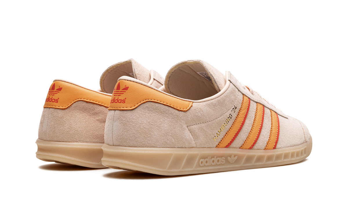 Overkicks - Adidas Hamburg Crystal Sand Hazy Orange (IG2109) - par completo