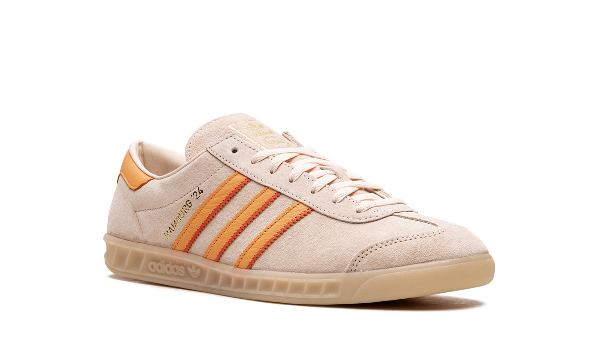 Overkicks - Adidas Hamburg Crystal Sand Hazy Orange (IG2109) - detalle lateral interior