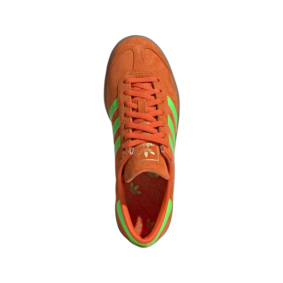 Overkicks - Adidas Hamburg Orange Solar Green (IH5460) - vista trasera