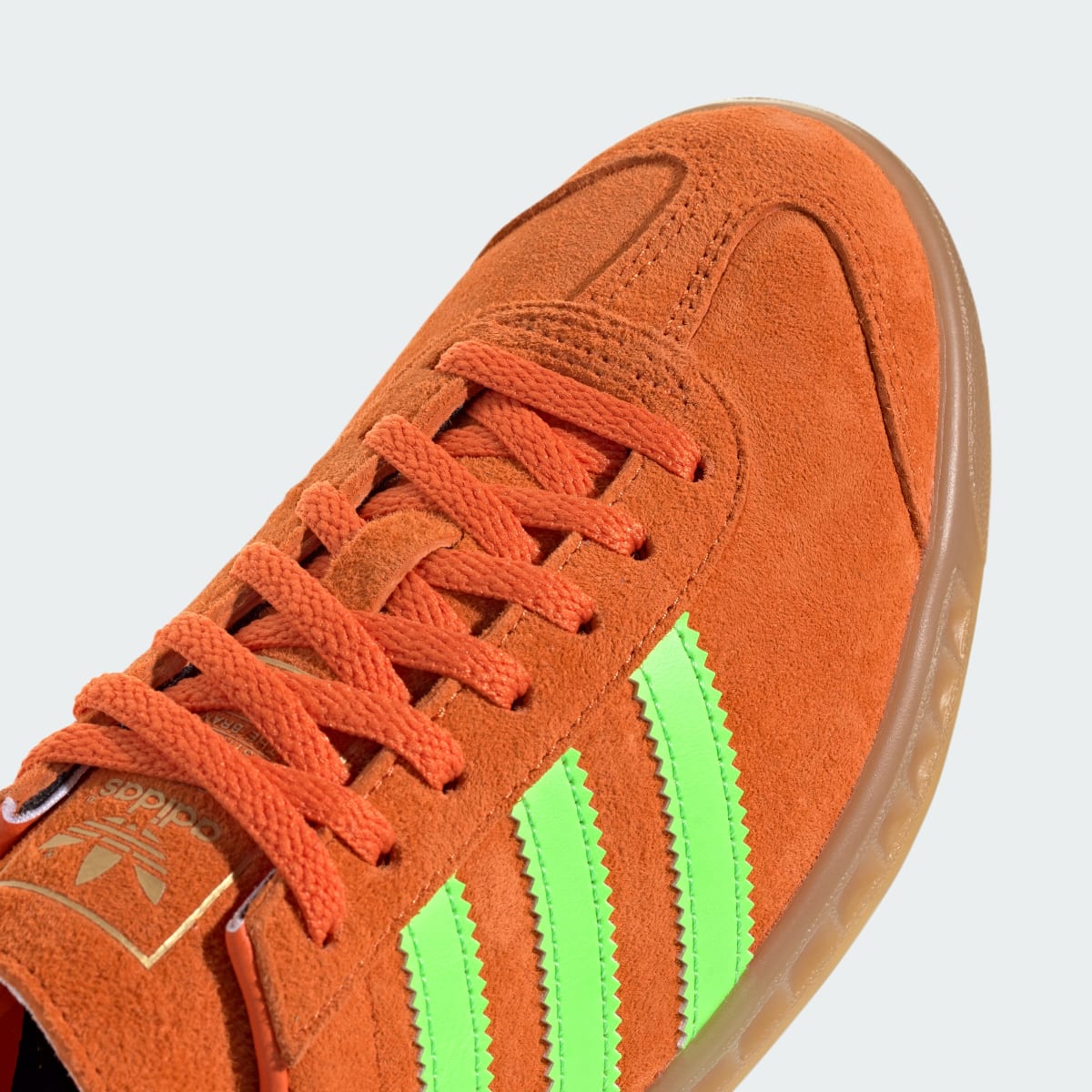Overkicks - Adidas Hamburg Orange Solar Green (IH5460) - detalle
