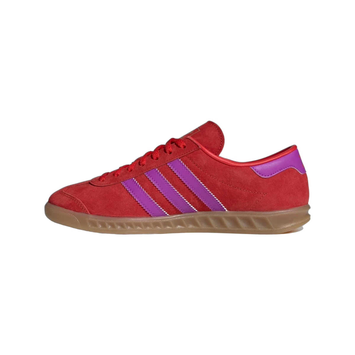 Overkicks - Adidas Hamburg Red Purple Burst (IH5461) - detalle talon