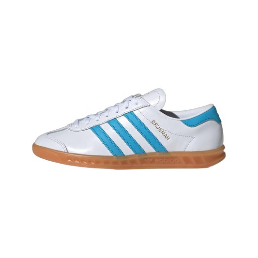 Overkicks - Adidas Hamburg White Sky Rush (JI2625) - vista lateral