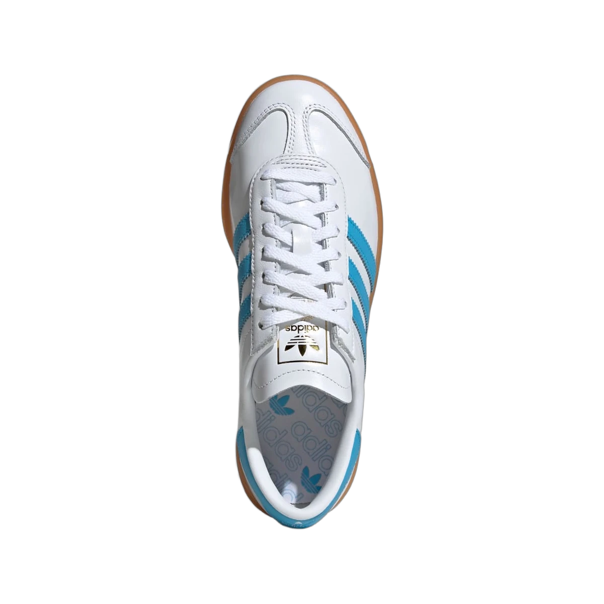 Overkicks - Adidas Hamburg White Sky Rush (JI2625) - vista trasera