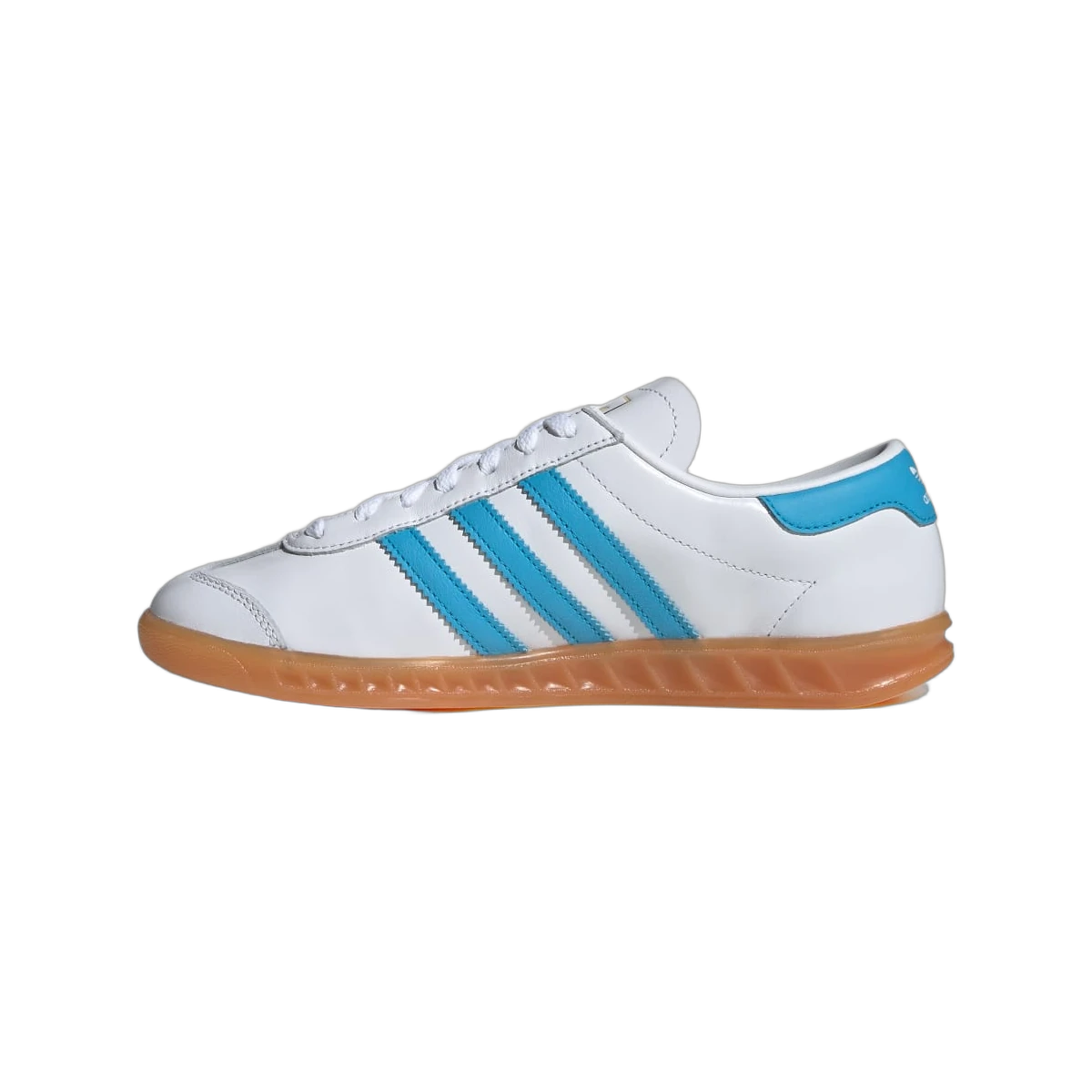 Overkicks - Adidas Hamburg White Sky Rush (JI2625) - detalle talon
