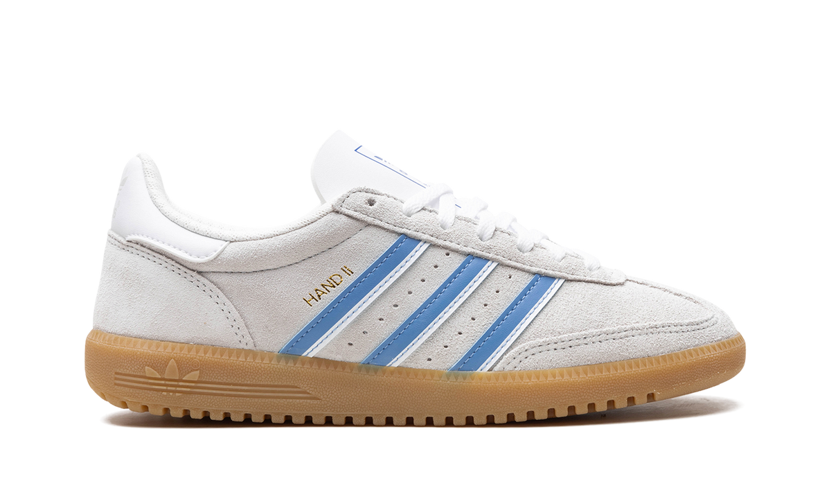 Overkicks - Adidas Hand 2 Grey Light Blue Gum (IG6190) - detalle talon