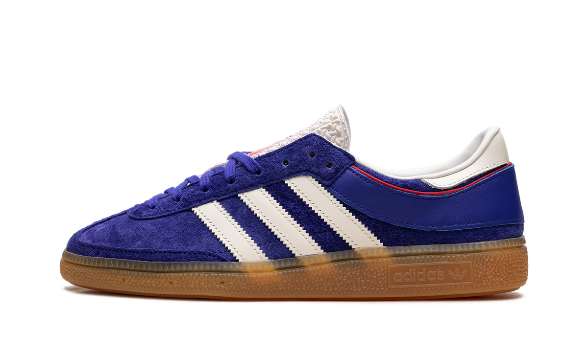 Overkicks - Adidas Handball Cup SPZL Semi Lucid Blue Cream White (JS3062) - vista lateral