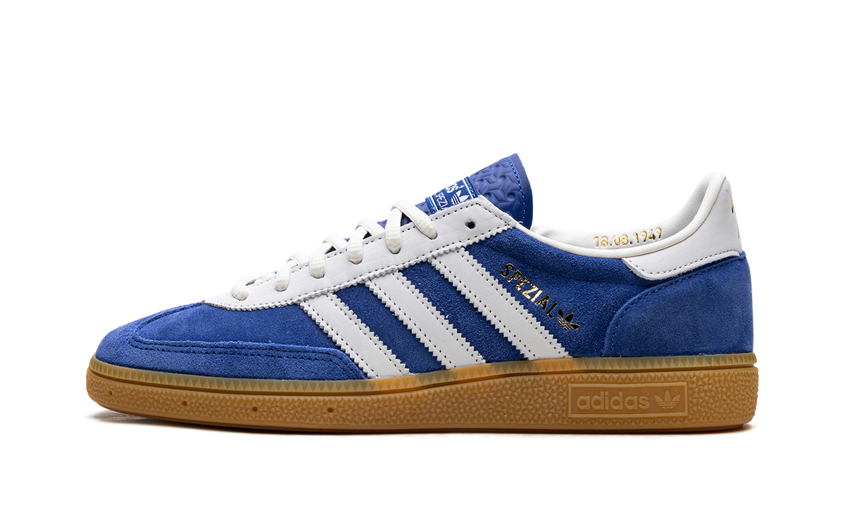 Overkicks - Adidas Handball Spezial 75th Anniversary Pack Collegiate Royal (JP5278) - vista lateral