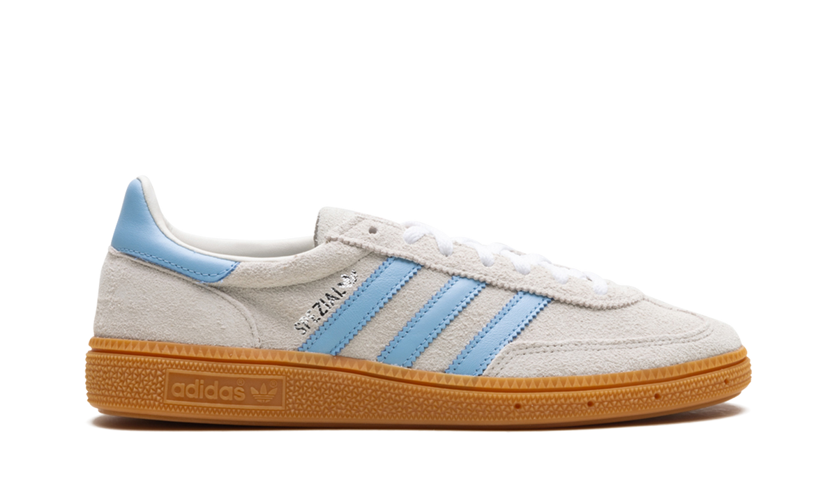 Overkicks - Adidas Handball Spezial Alumina Clear Sky (JS0241) - detalle talón