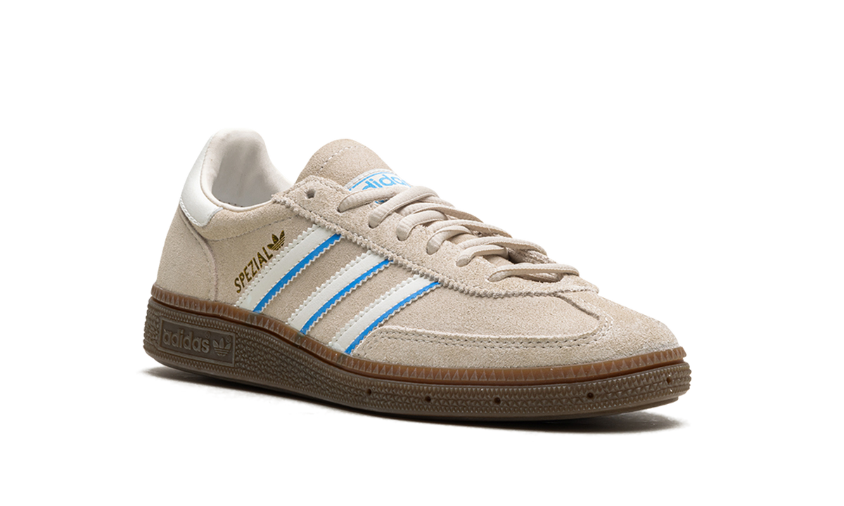 Overkicks - Adidas Handball Spezial Aluminum Bright Blue (IH9962) - detalle lateral interior