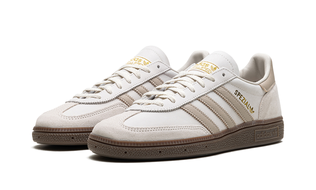 Overkicks - Adidas Handball Spezial Aluminum Wonder Beige (JI2644) - vista trasera