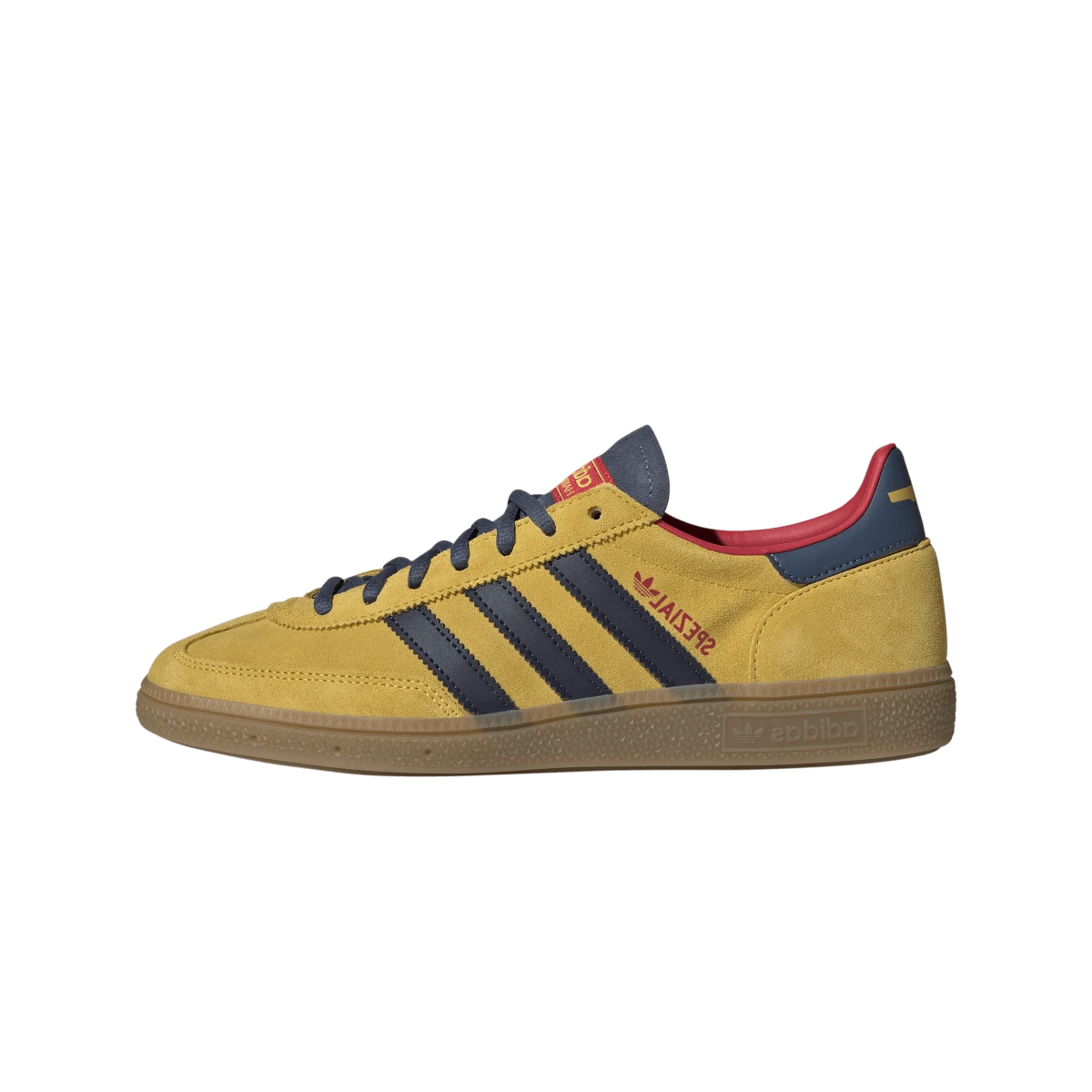 Overkicks - Adidas Handball Spezial Arsenal F.C. Hazy Yellow Collegiate Navy (KK3020) - vista lateral
