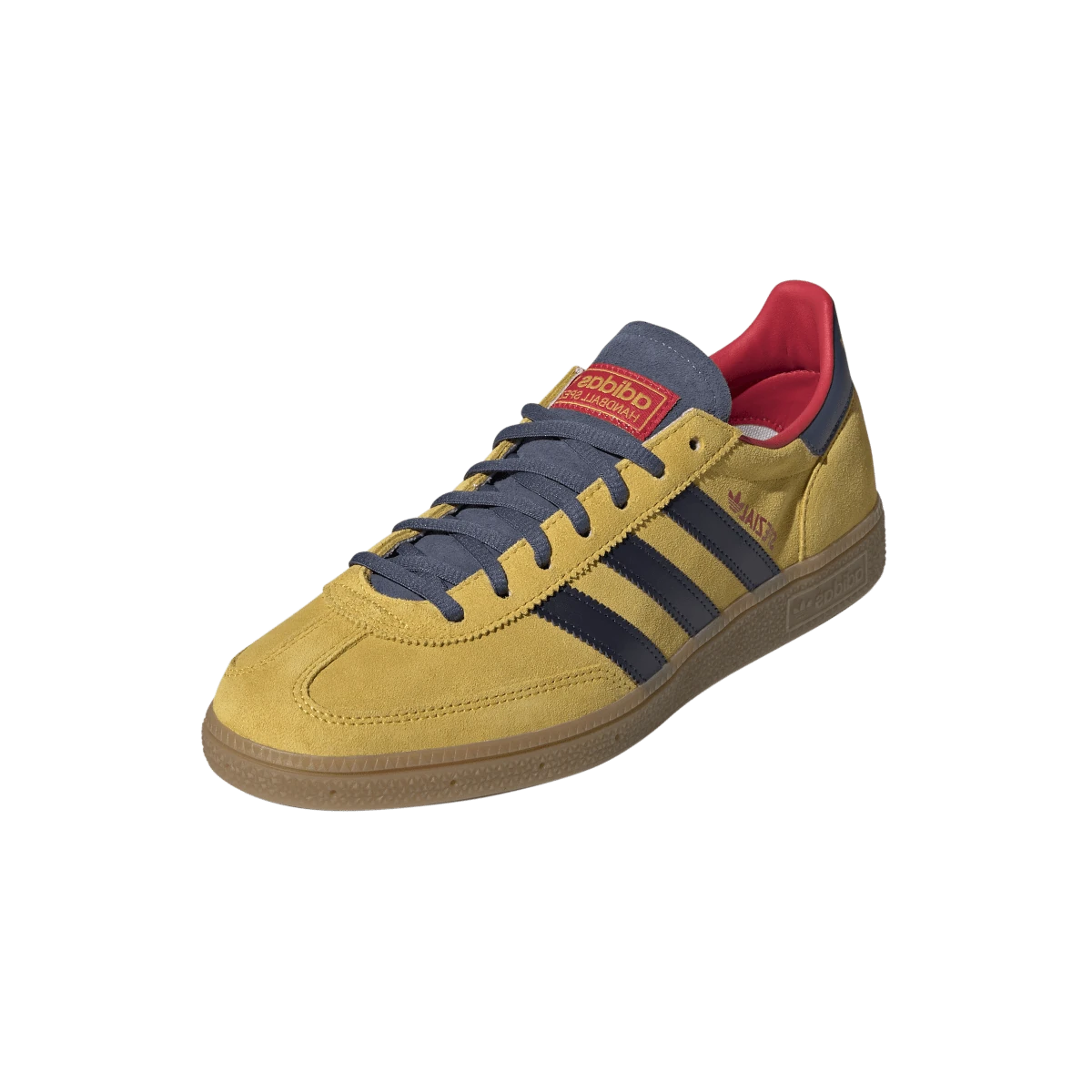 Overkicks - Adidas Handball Spezial Arsenal F.C. Hazy Yellow Collegiate Navy (KK3020) - vista trasera