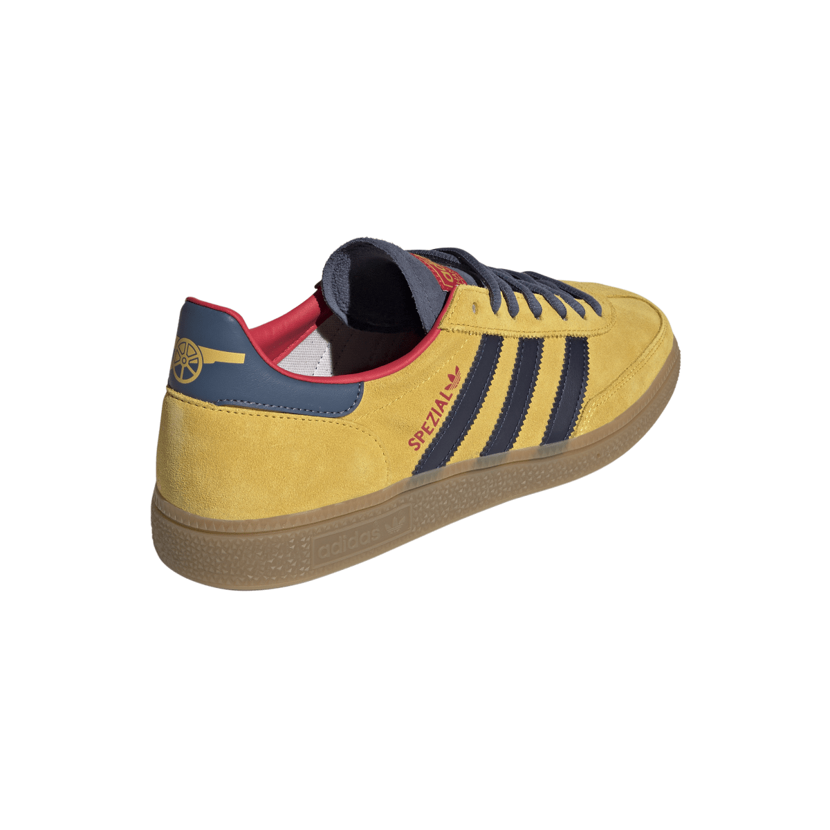Overkicks - Adidas Handball Spezial Arsenal F.C. Hazy Yellow Collegiate Navy (KK3020) - vista superior