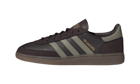 Overkicks - Adidas Handball Spezial Aurora Coffee Silver Pebble (IH6567) - vista lateral
